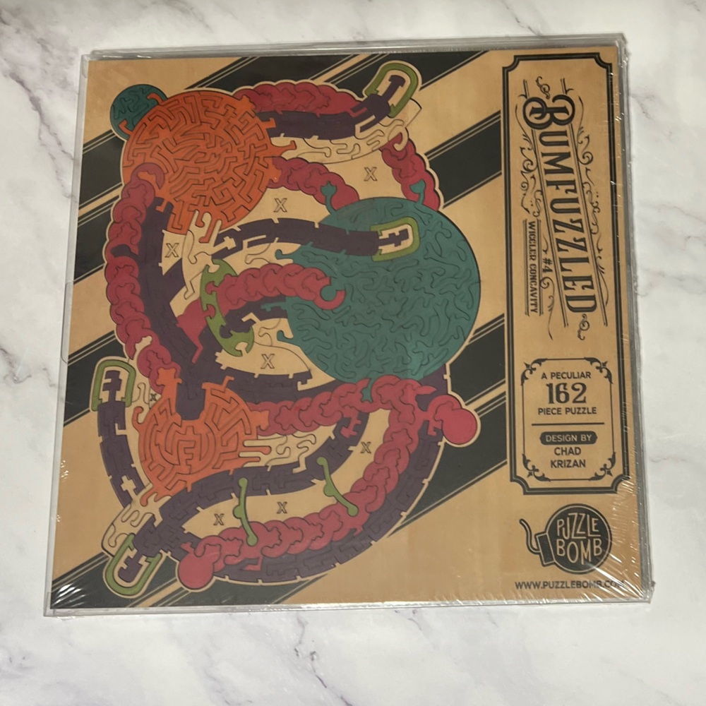 Bumfuzzled Wooden Puzzle #4: Wiggler Concavity